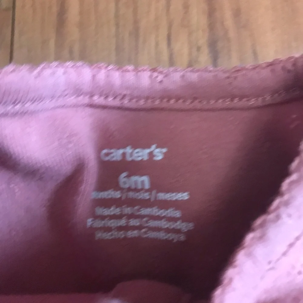 Carter's Pink Pear Graphic Bodysuit & Navy Pear Print Leggings